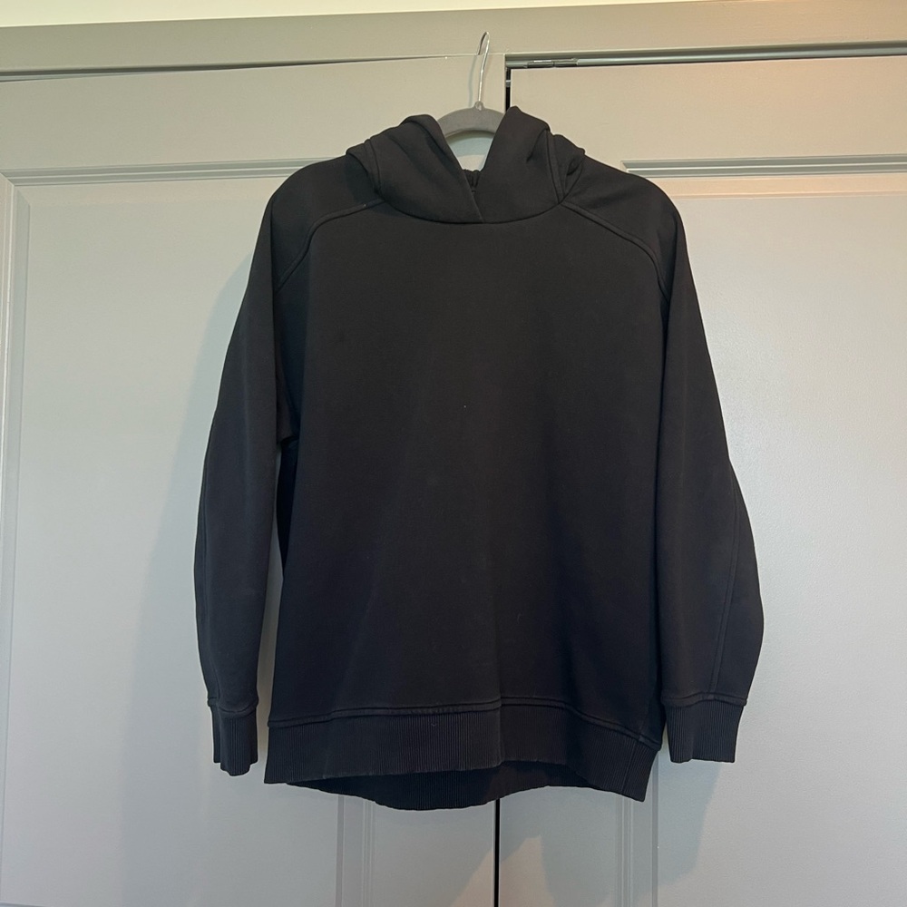 Banana Republic Black Pullover Hoodie Sweatshirt